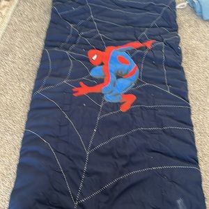 Spider-Man pottery barn kids sleeping bag